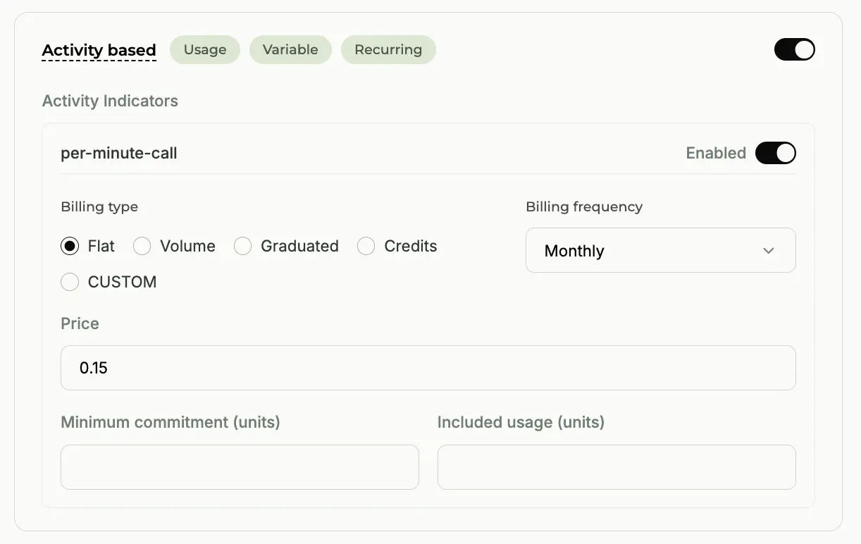 Set Pricing Logic